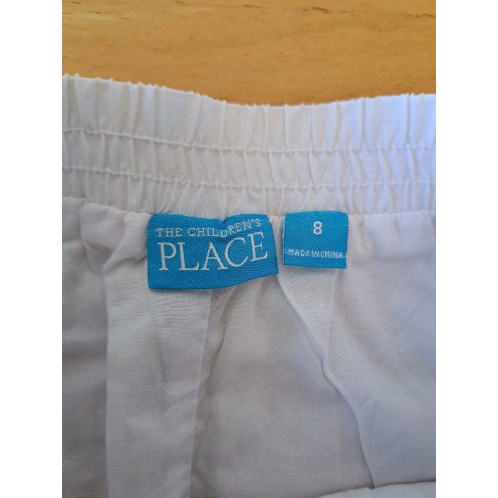 Children's Place Girls Ribbon Skirt & 2 White Tops Lot of Sizes 7/8 & XL 14 - Picture 4 of 13
